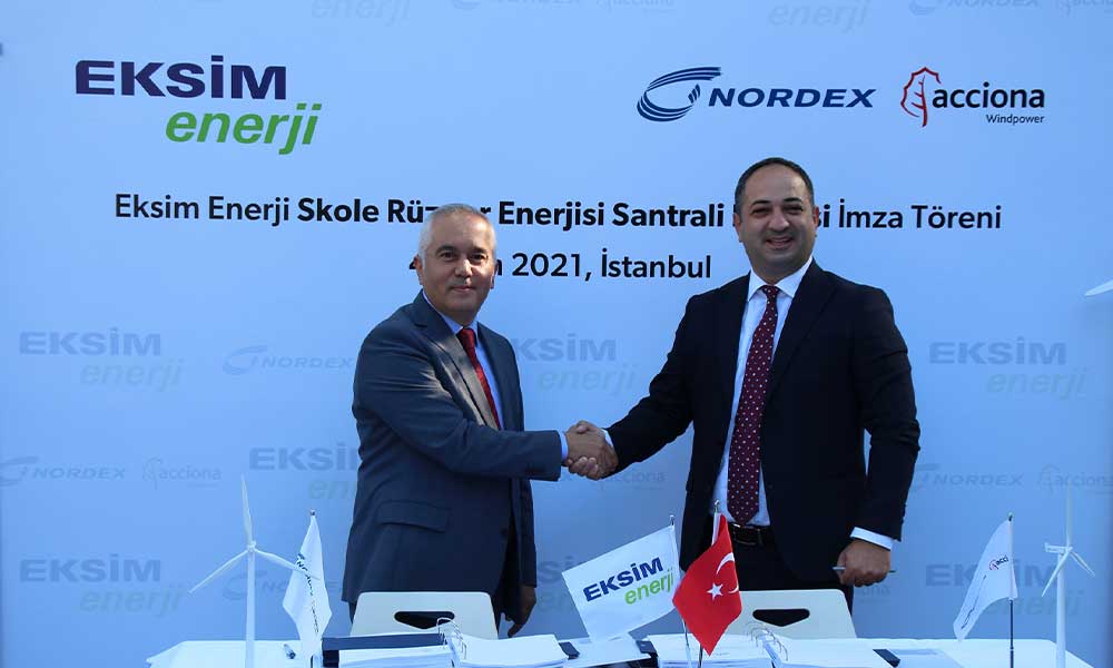 Eksim, Ukrayna’da rüzgar enerjisi yatırımı için Nordex ile anlaştı
