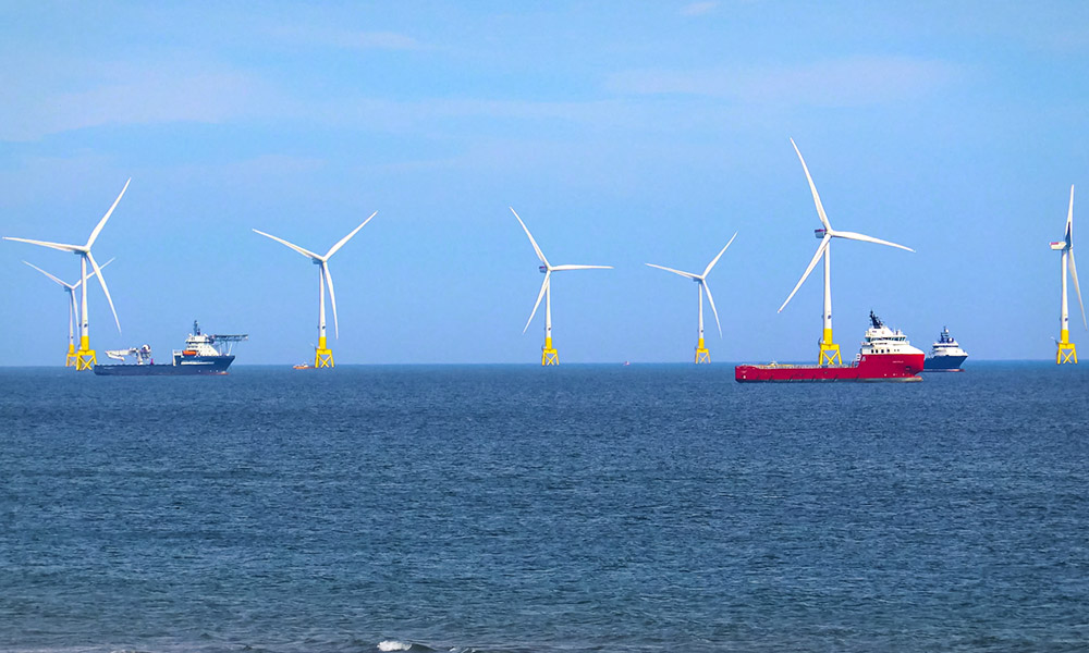 Güney Kore'de lityum-iyon depolama kullanılacak 1.5 GW'lik offshore rüzgar projesi için start verildi