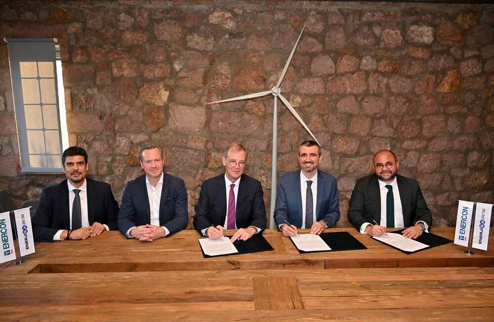 Enerjisa Üretim ve Enercon arasında imzalar atıldı: Rüzgarda 1.2 milyar dolarlık dev yatırım için start verildi
