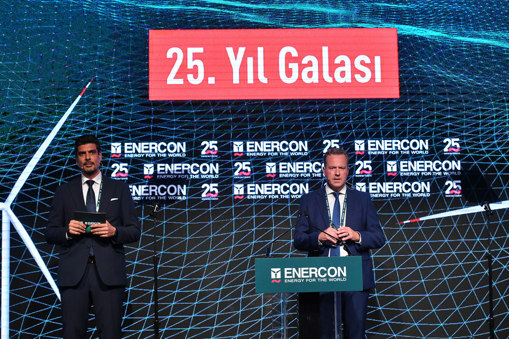 Rüzgar enerjisinde ilklerle anılan ENERCON Türkiye, 25. yılını kutladı